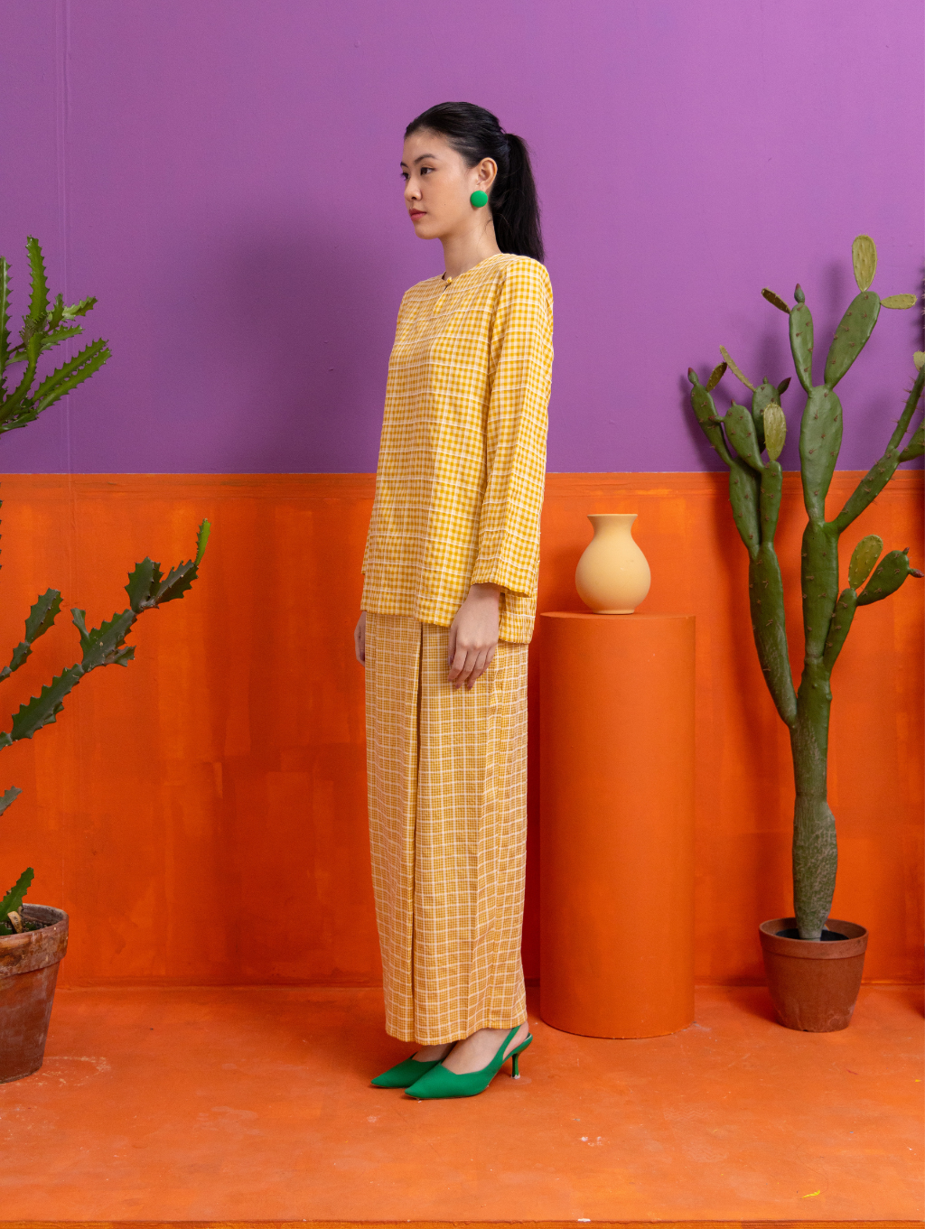 Tabitha Kurung in Yellow