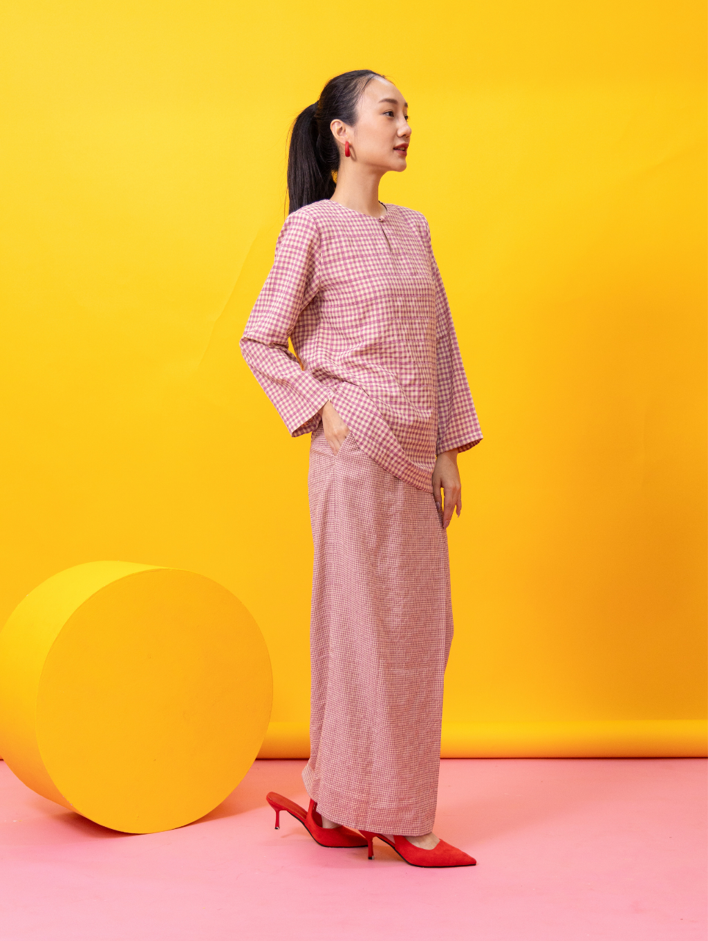 Tabitha Kurung in Pink