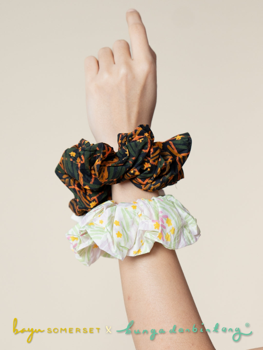 (BS X Bunga dan Bintang) Scrunchie