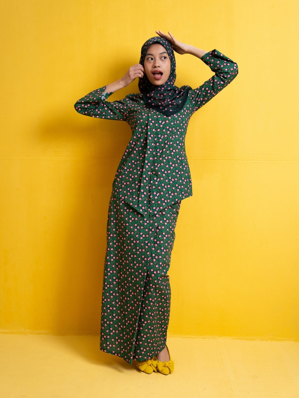 Rowan Kebaya in Green