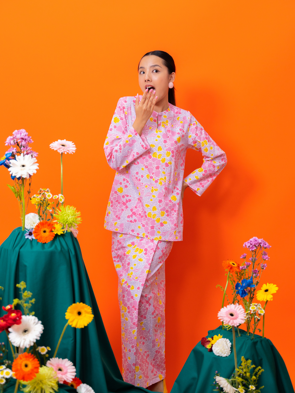 Flowering Kurung