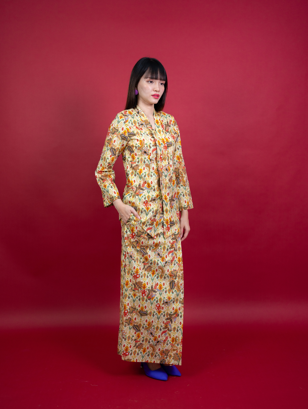 Arjuna Kebaya in Yellow