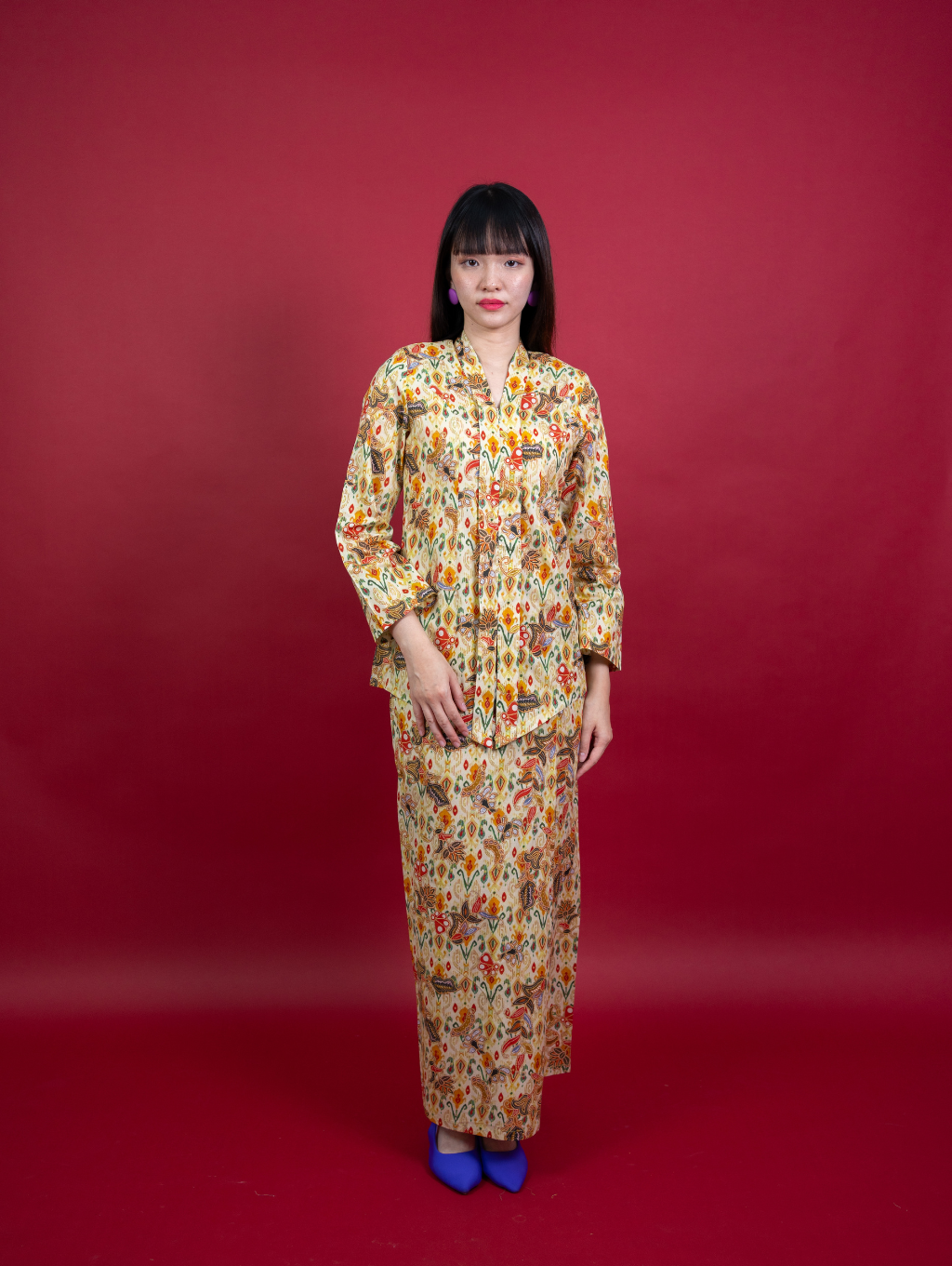 Arjuna Kebaya in Yellow