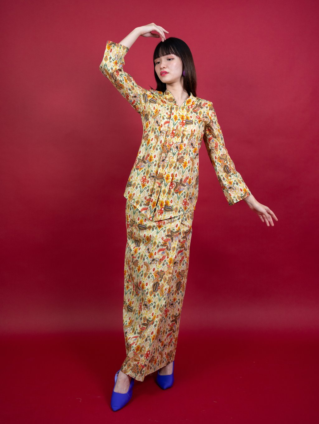 Arjuna Kebaya in Yellow