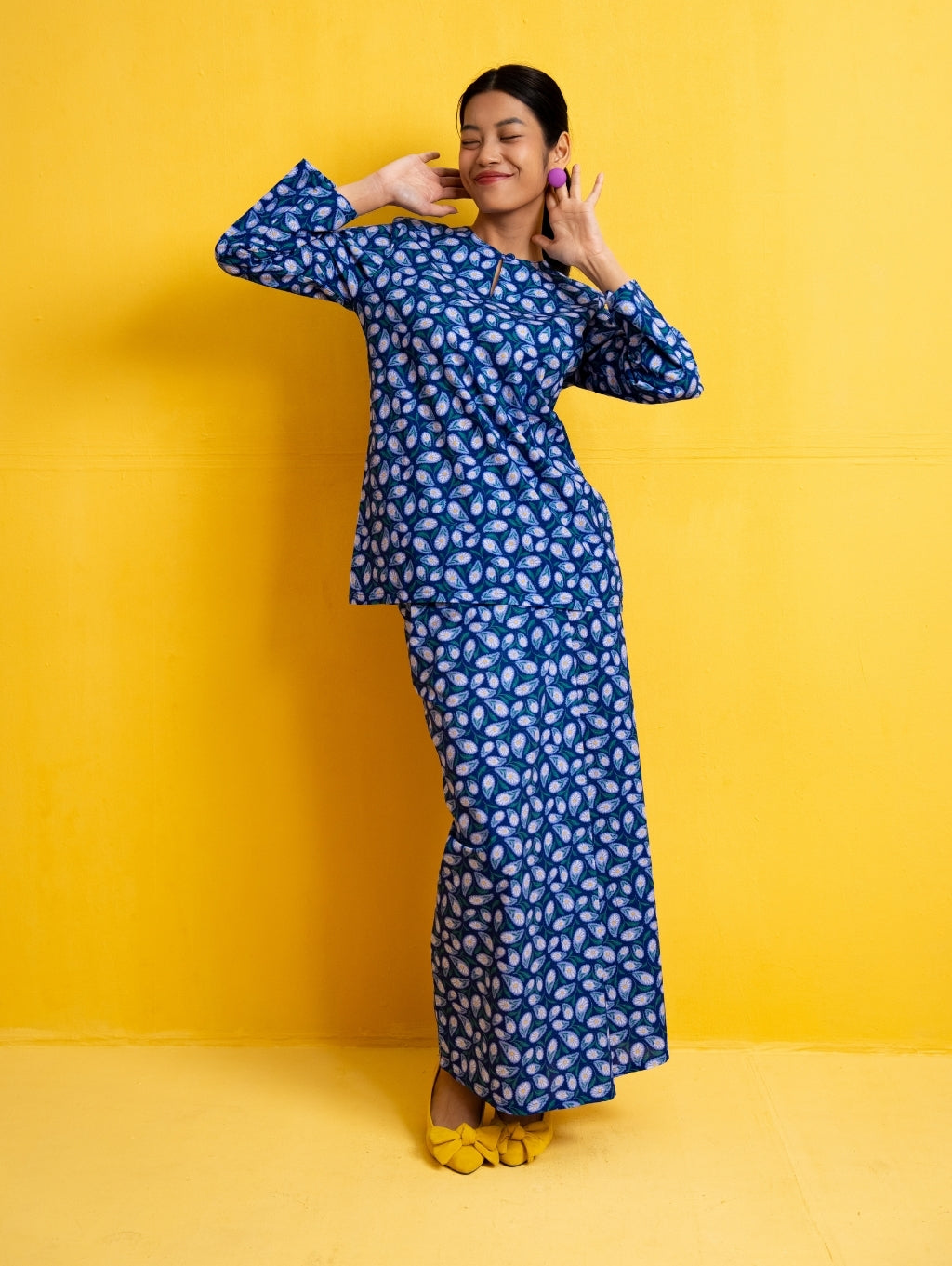 Koa Kurung in Blue