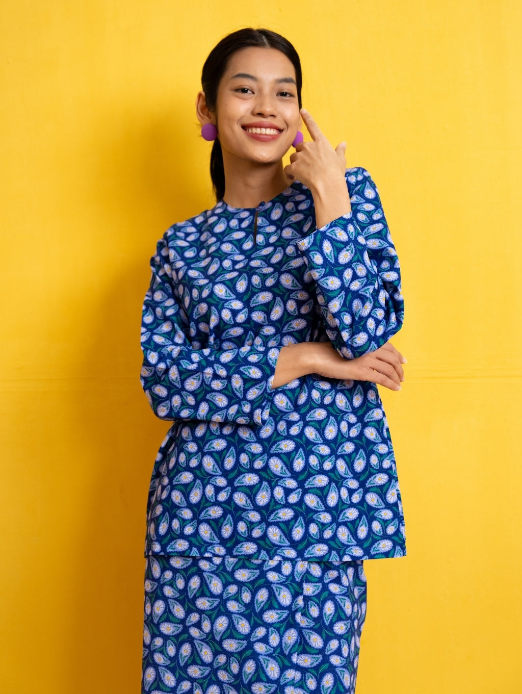 Koa Kurung in Blue