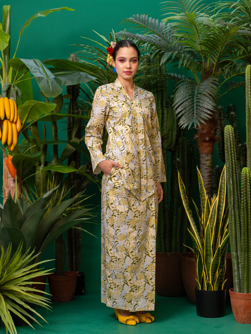 Kaipo Kebaya in Green