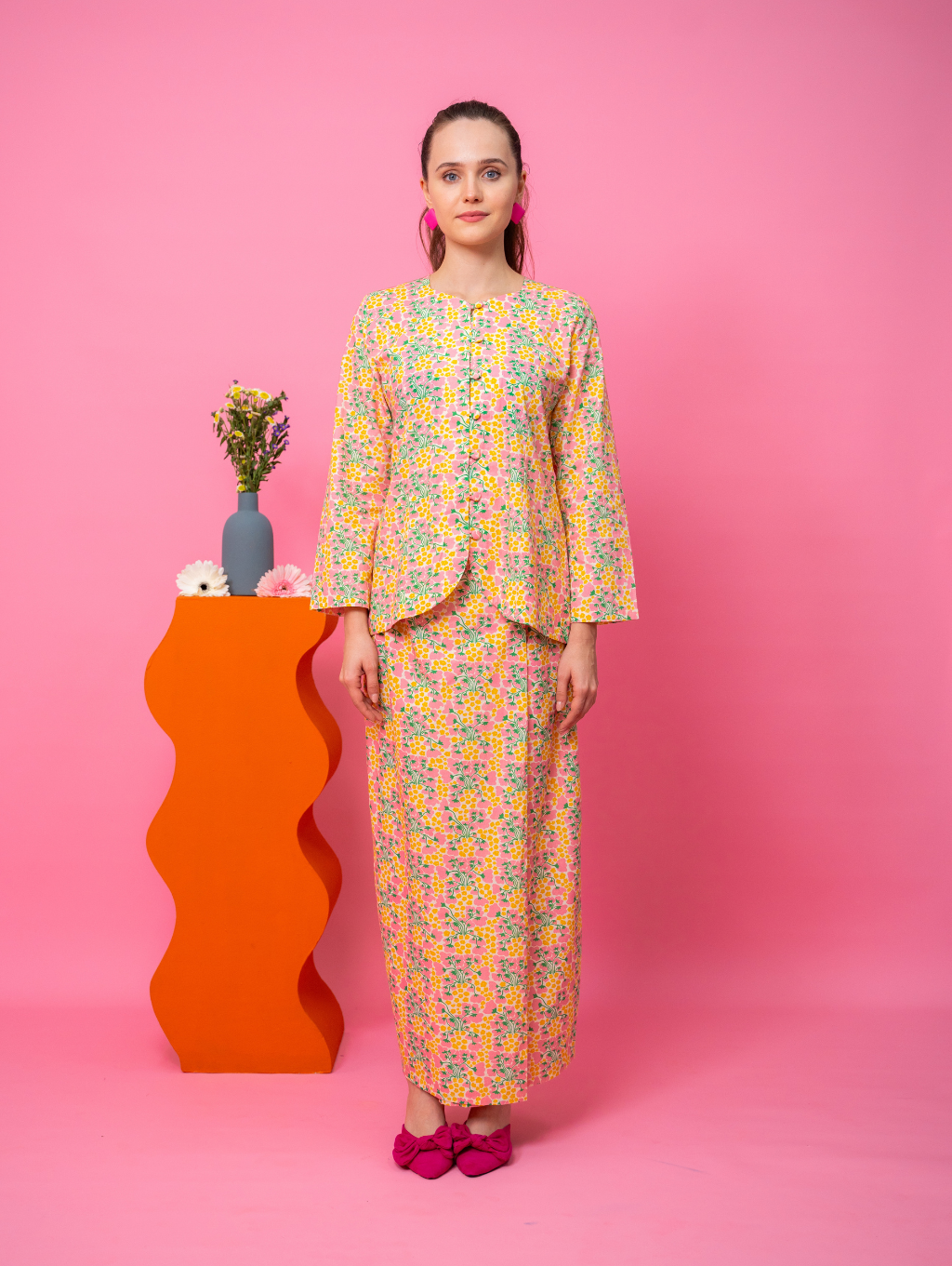 Nadi Kebaya - Eulalia Pink