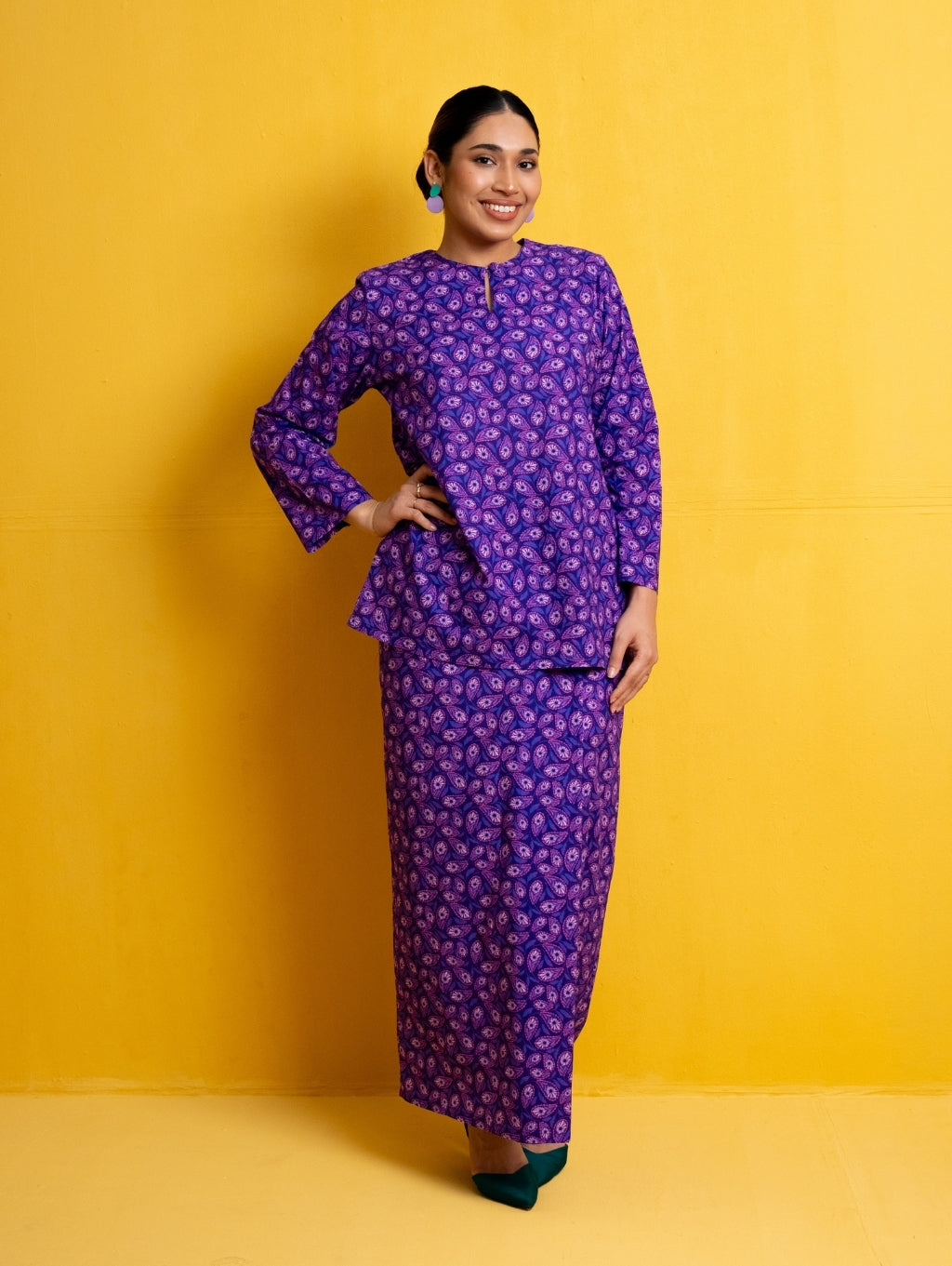 Koa Kurung in Purple