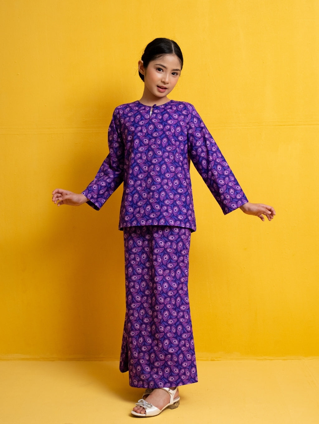 KIDS Koa Kurung in Purple