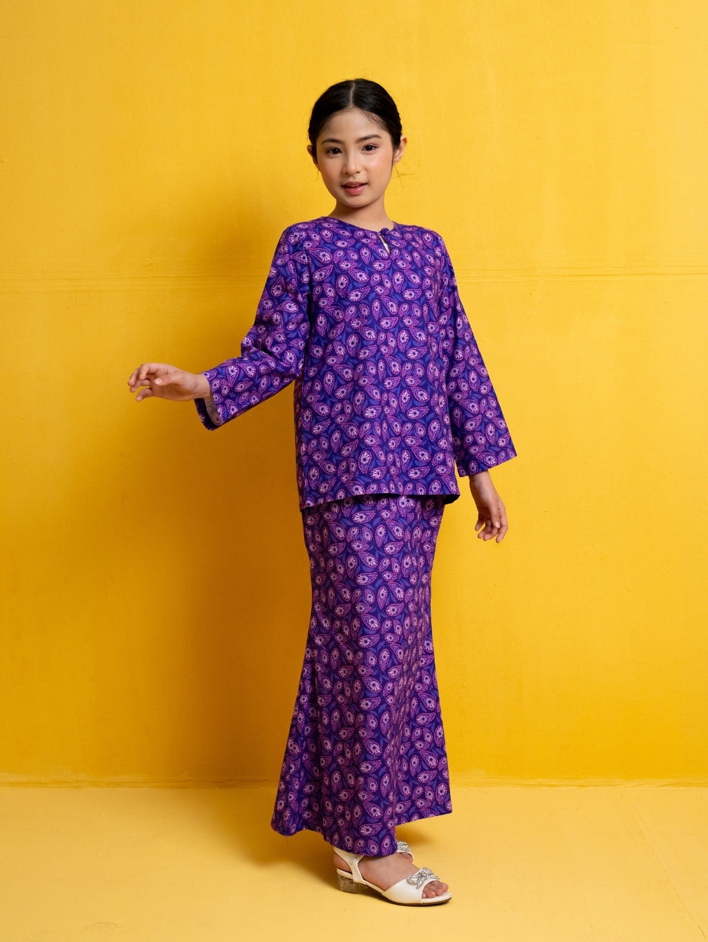 KIDS Koa Kurung in Purple